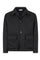 Black Cashmere Wool Boxie Jacket