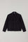 Dark Grey Garment Dyed Cashmere Biker