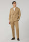 Garment Dyed Cotton Linen Satin double-breasted Dover Suit