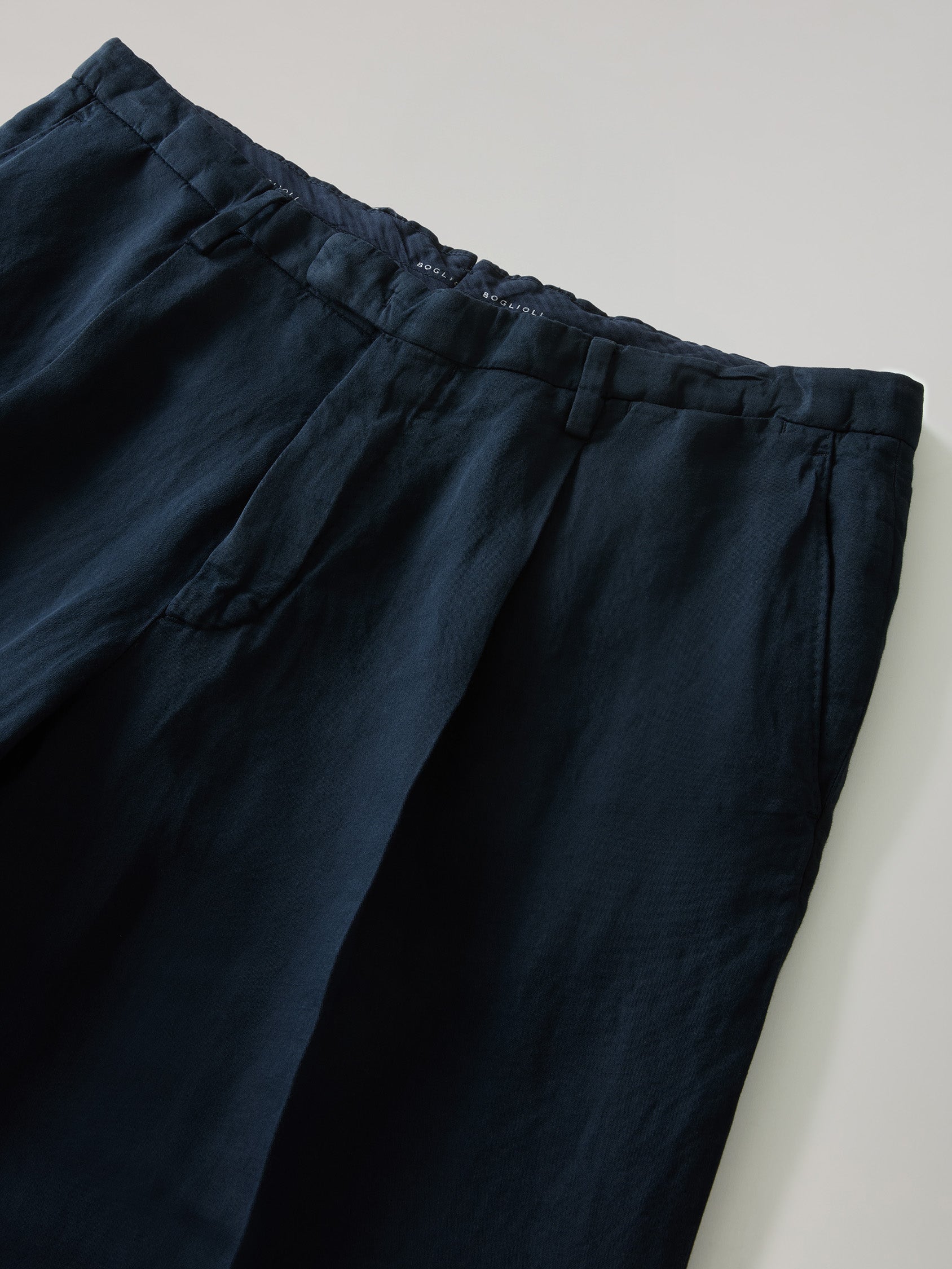 Garment Dyed Cotton Linen Satin double-breasted Dover Suit