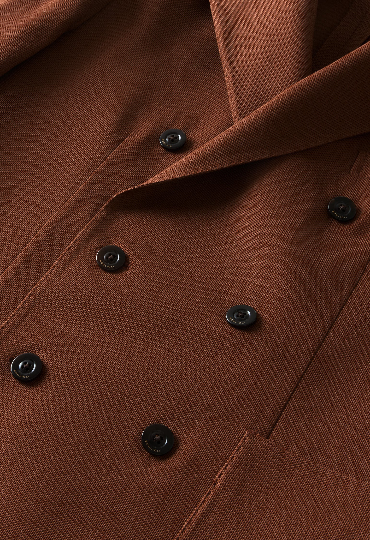 Double-breasted Dover jersey jacket | Boglioli® – BoglioliMilano