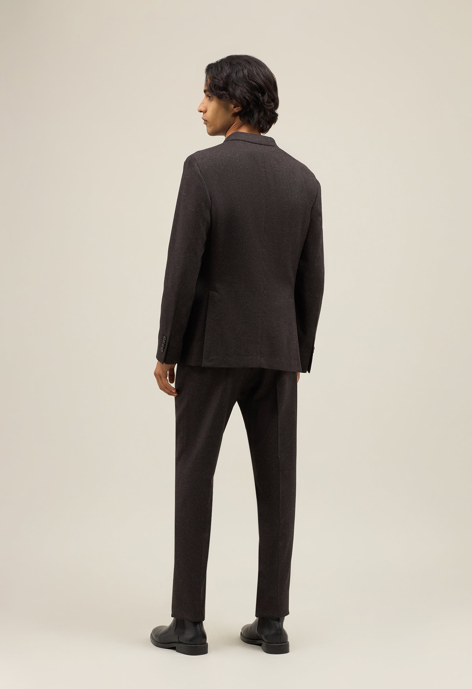 Brown Comfort Wool Cashmere Dover Suit
