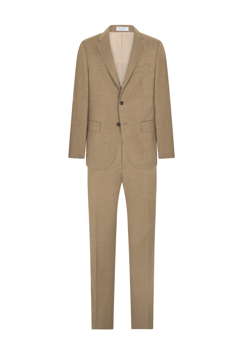 Light Brown Wool Milano Suit