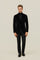 Black Plain Velvet Milano Dinner Jacket