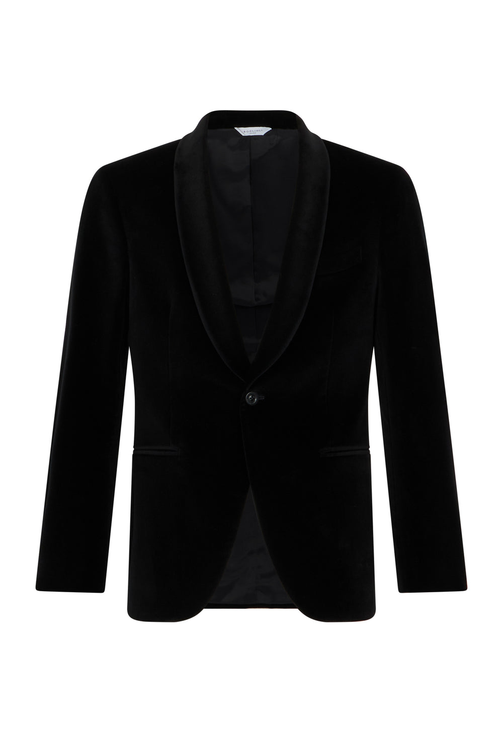 Black Plain Velvet Milano Dinner Jacket