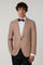 Pink Wool Silk Linen Milano Dinner Jacket