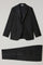 Black Wool Satin Milano Tuxedo