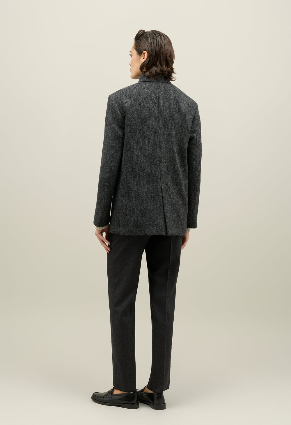 Grey Shetland Otta Blazer
