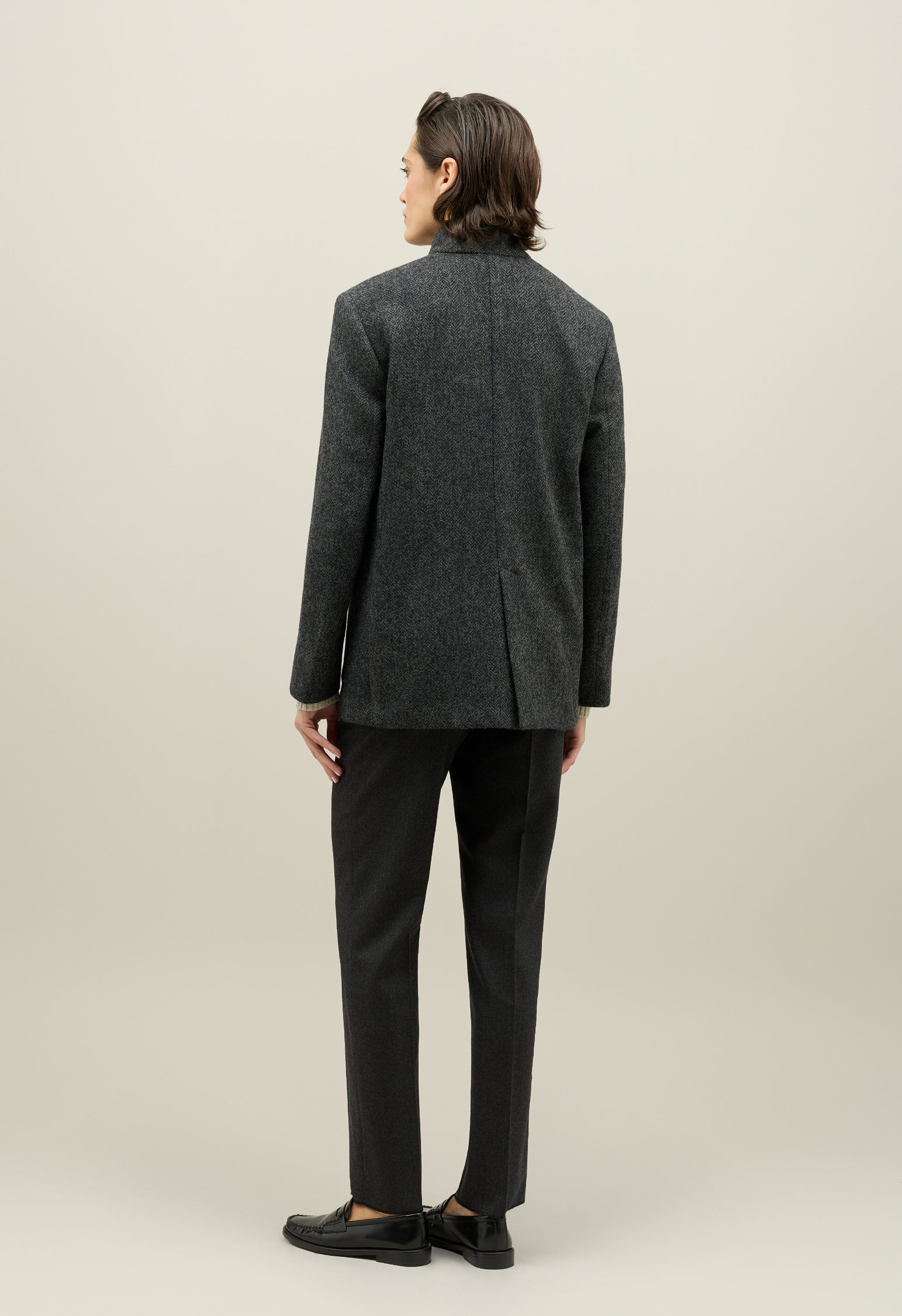 Grey Shetland Otta Blazer