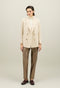 Warm White Blended Wool Maia Blazer
