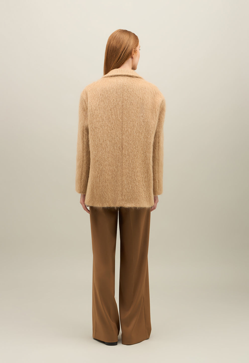 Camel Blended Alpaca Otta Blazer