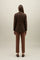 Brown Prince of Wales flannel Bianca Blazer