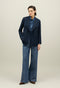 Black Stretch gabardine Bianca Blazer 