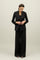 Black Stretch gabardine Bianca Blazer 