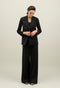 Black Stretch gabardine Bianca Blazer 