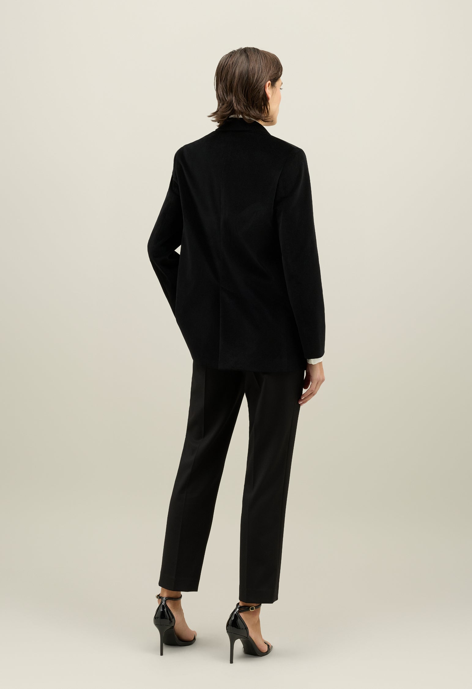 Black Velvet Giulia Tux Blazer