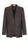 Brown Wool Hopsack Bianca Blazer