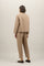Blazer Margot in misto lino a spina di pesce marrone