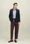 Blue 14-Micron Wool Brera Blazer