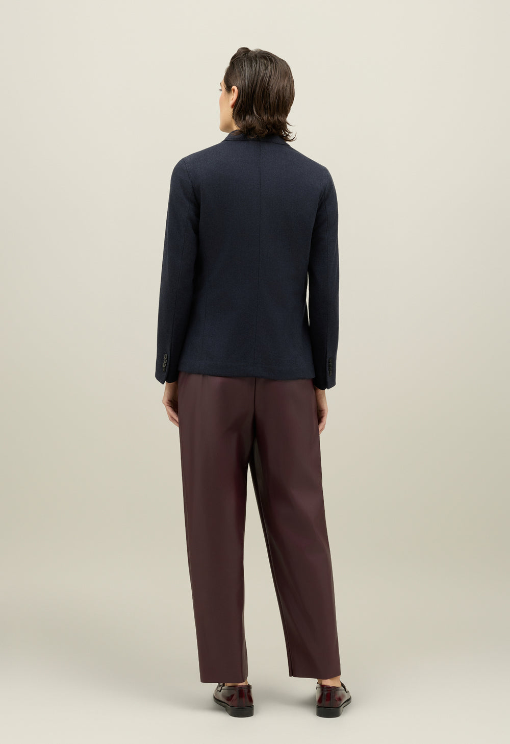 Blue 14-Micron Wool Brera Blazer