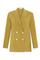 Blazer Maia in popeline leggero verde
