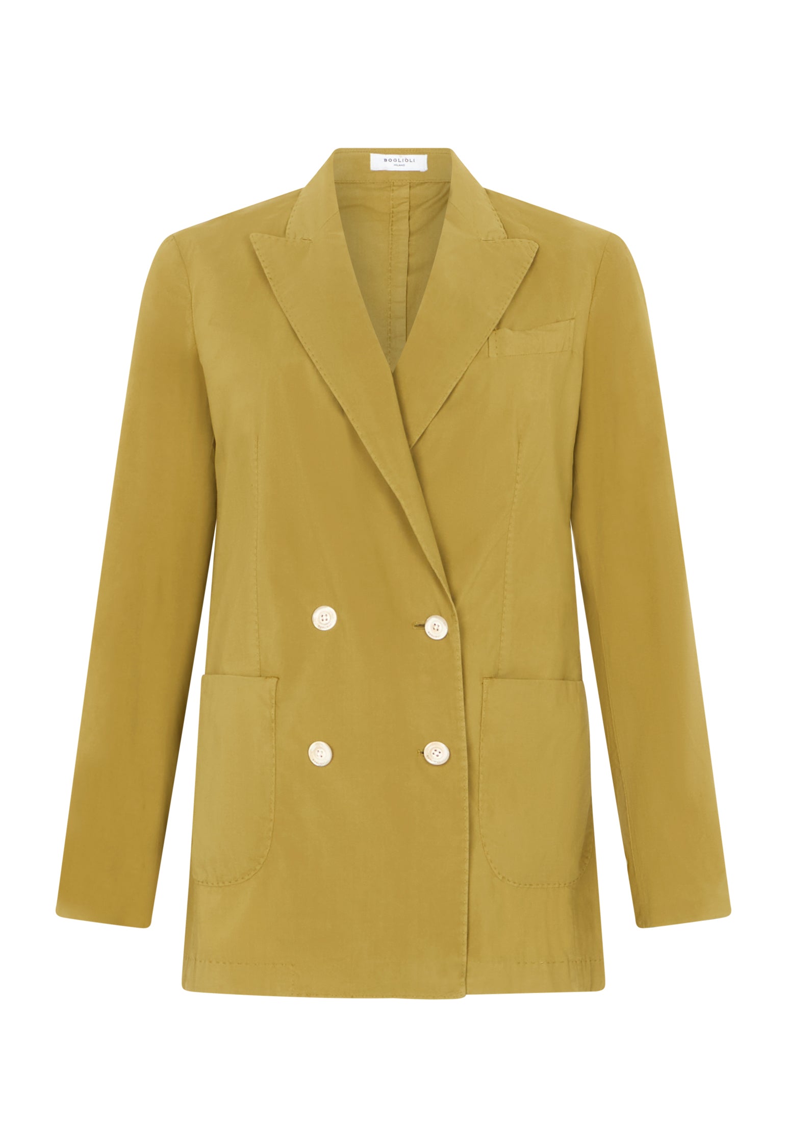 Blazer Maia in popeline leggero verde