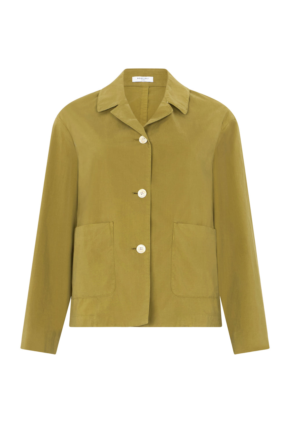 Grüner Blazer Margot aus leichtem Popeline