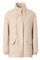 Light Beige Blended Wool Caban