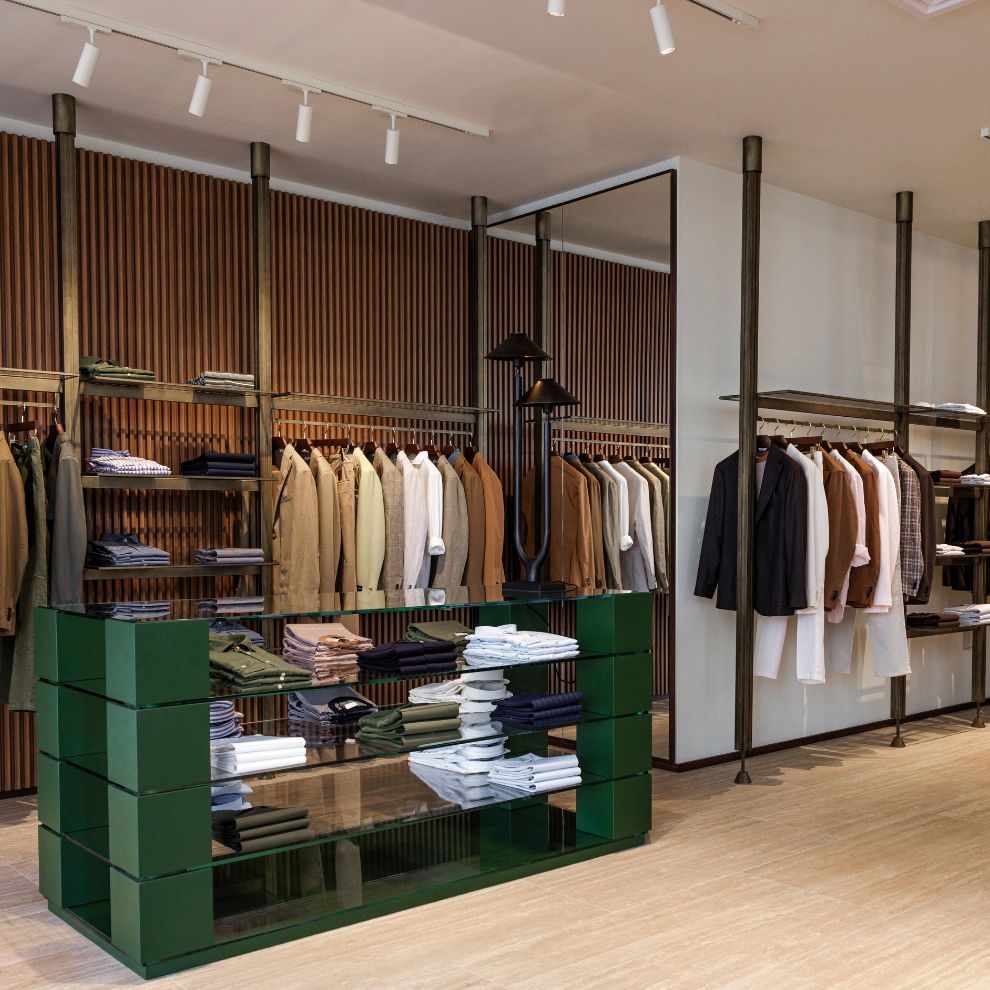 Image of the inside of the London store