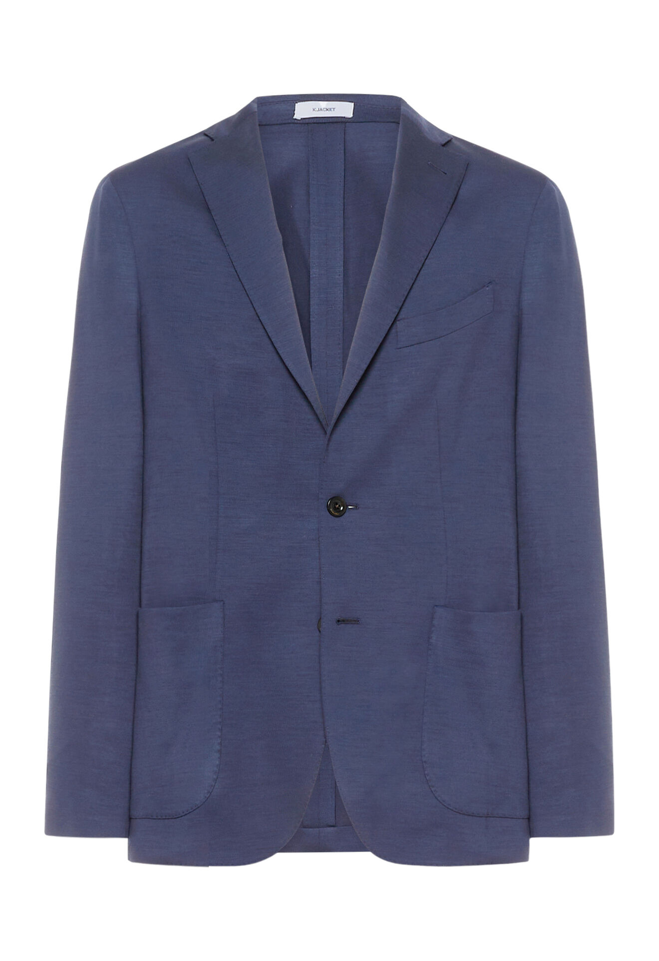 Boglioli Giacca K-Jacket in 100% jersey di lana vergine Blu scuro Blu scuro N1302EBTC70100150R0780