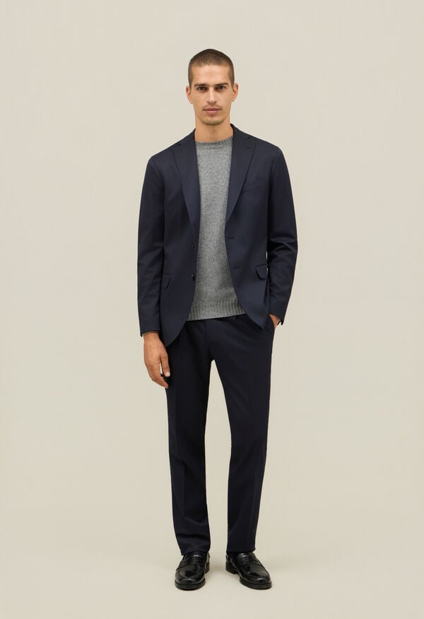 Boglioli Stretch Wool K-Suit Blue N12H2EFB5109001506R0790