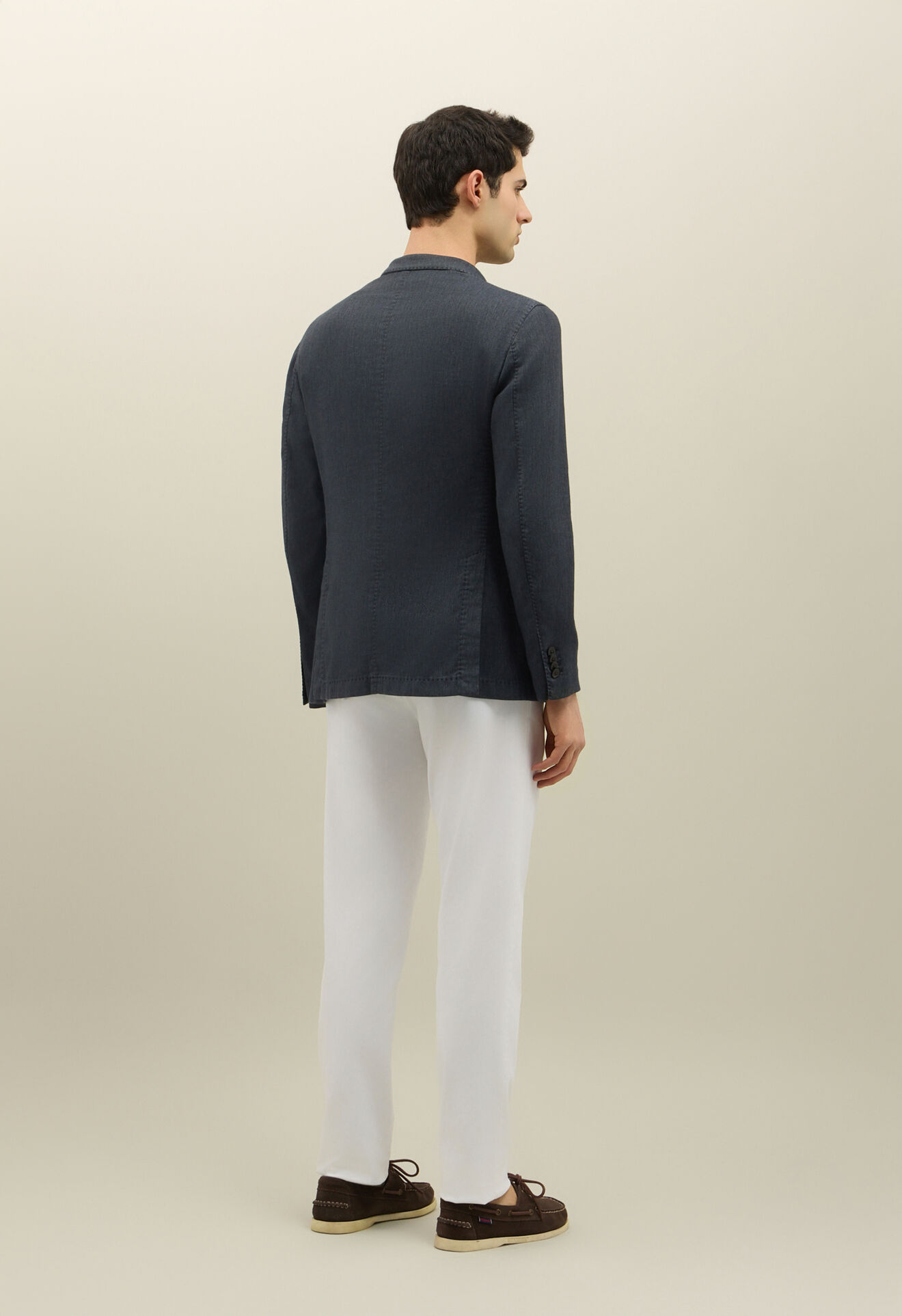 Boglioli Blended soft Cotton Dover Jacket Blue X2902QSB440700123R0784