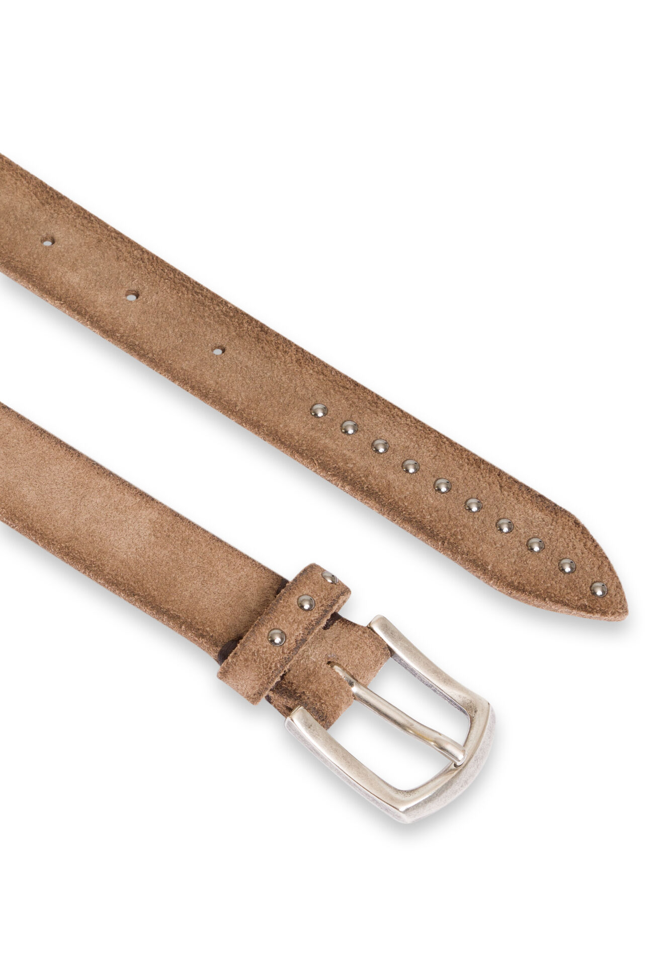 Boglioli Light brown 100% suede belt Light brown 61052BUC906001080420