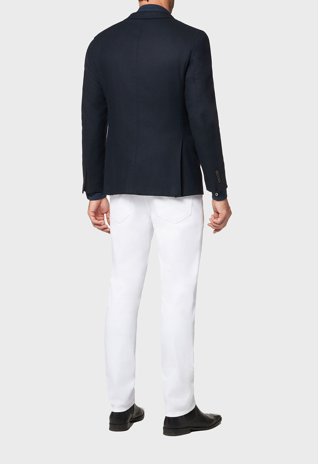 Boglioli Wool K-Jacket Blue N1202JFB340100150R0793