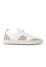 Boglioli Sneakers en 100 % cuir blanc et beige Couleur Blanche et Beige 61056SB4900001080250