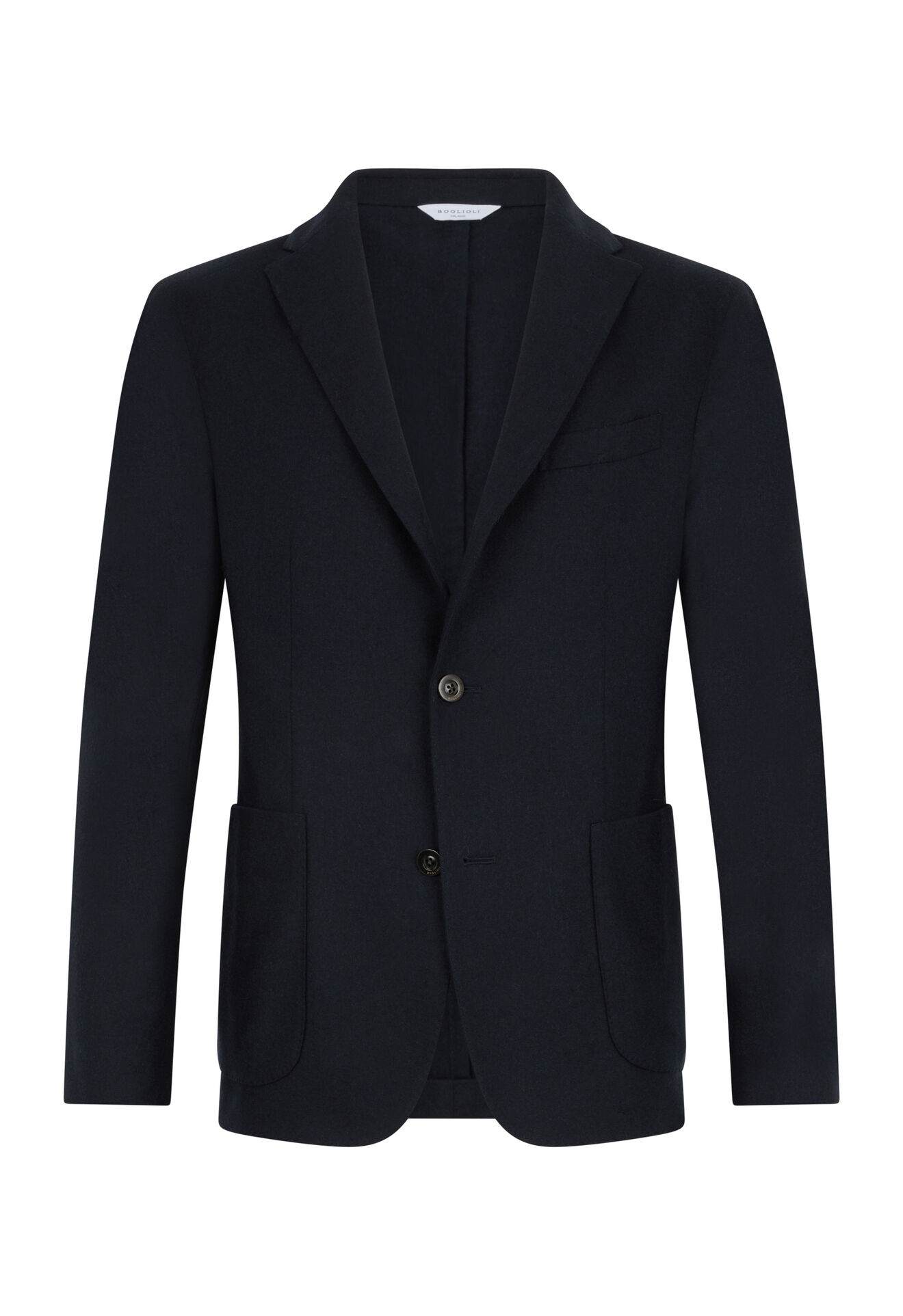 Boglioli Flannel K-Jacket Blue N2902EFB510800150R0790