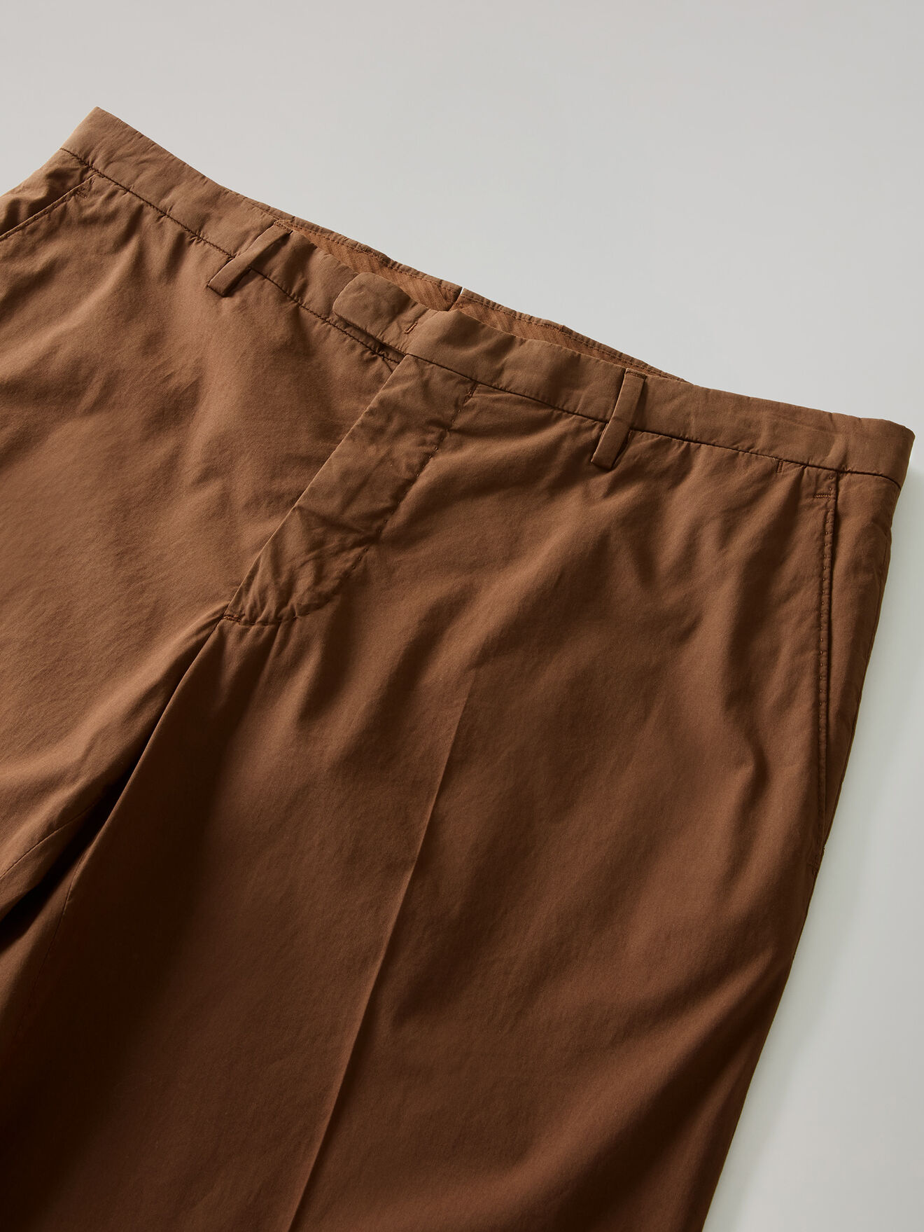 Boglioli Garment Dyed Popeline Papier K-Suit Brown N13C2QSB6418001506R0442