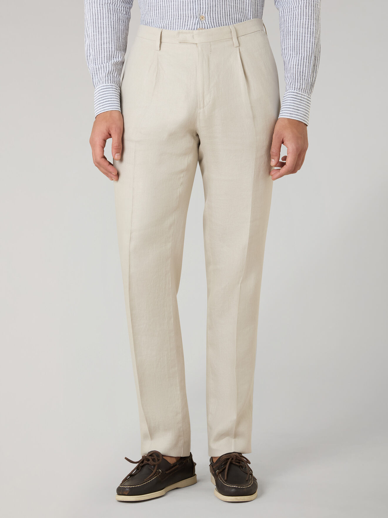 Boglioli Irish Linen K-Suit Beige N13H2EWSB4114001506R0215