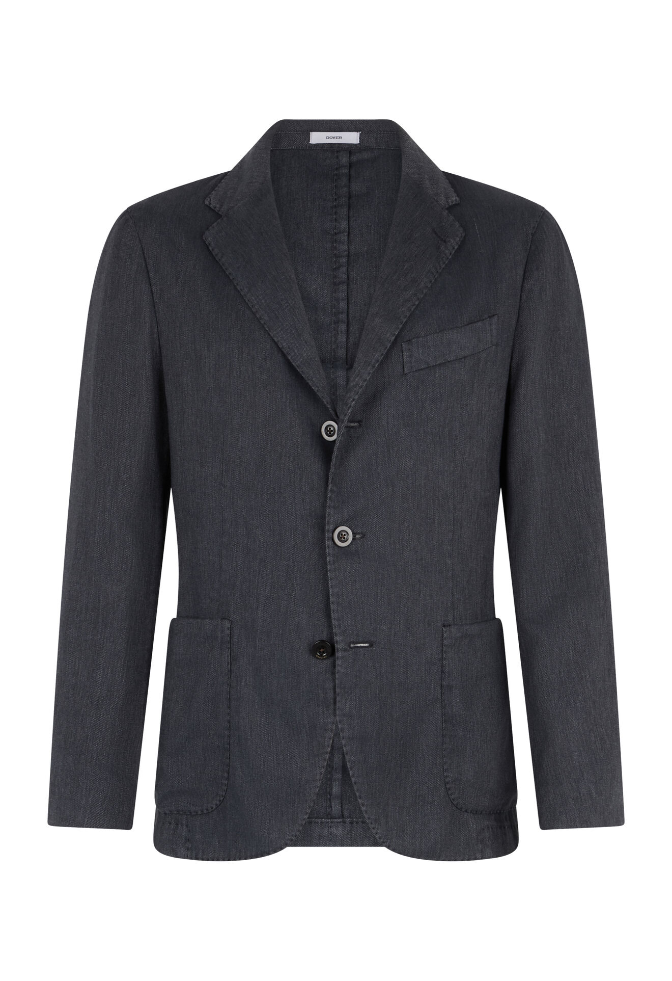 Boglioli Blended soft Cotton Dover Jacket Blue X2902QSB440700123R0784