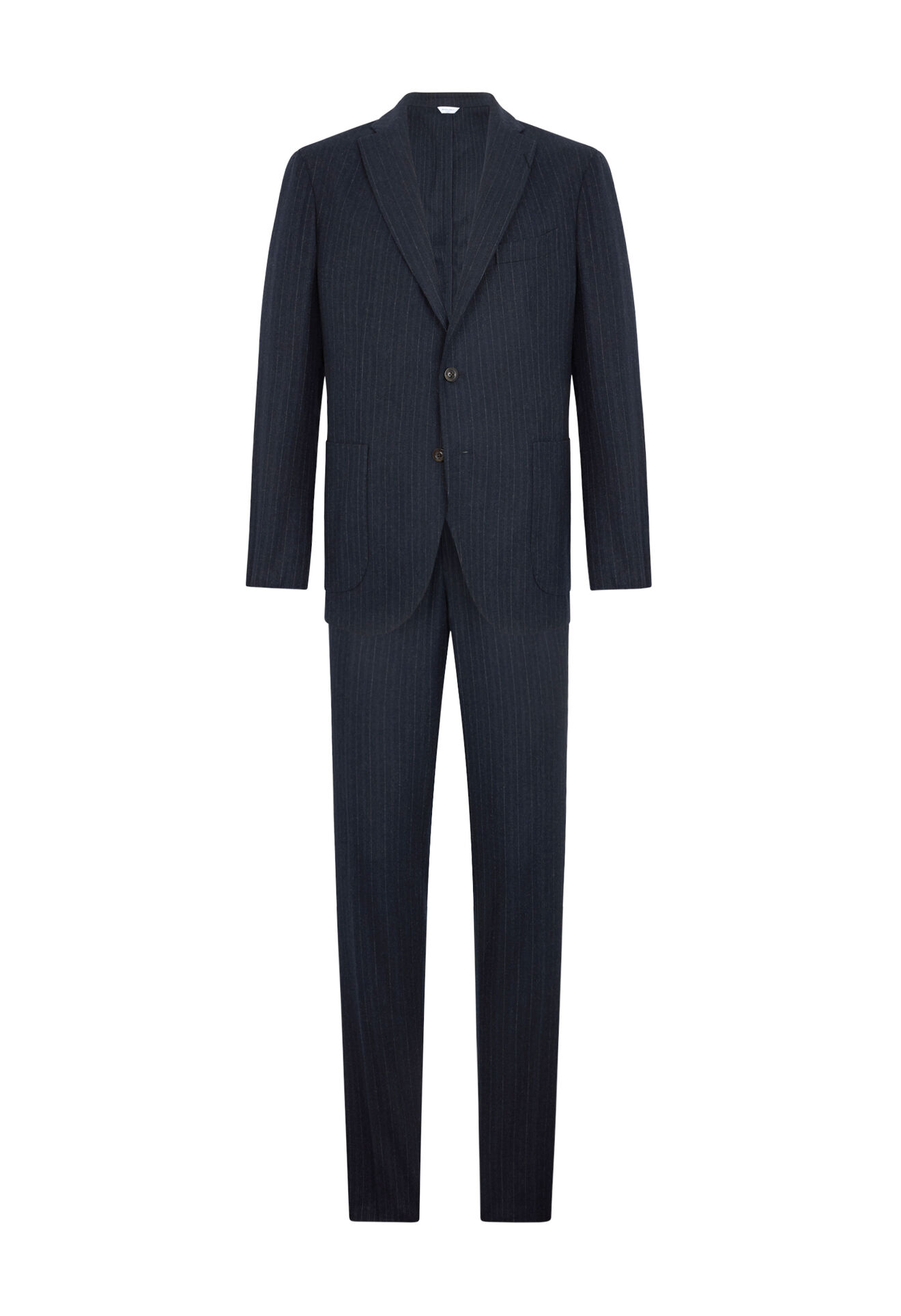 Boglioli Pinstripe Flannel K-Suit Dark Blue N13H2EFB5105001506R0780
