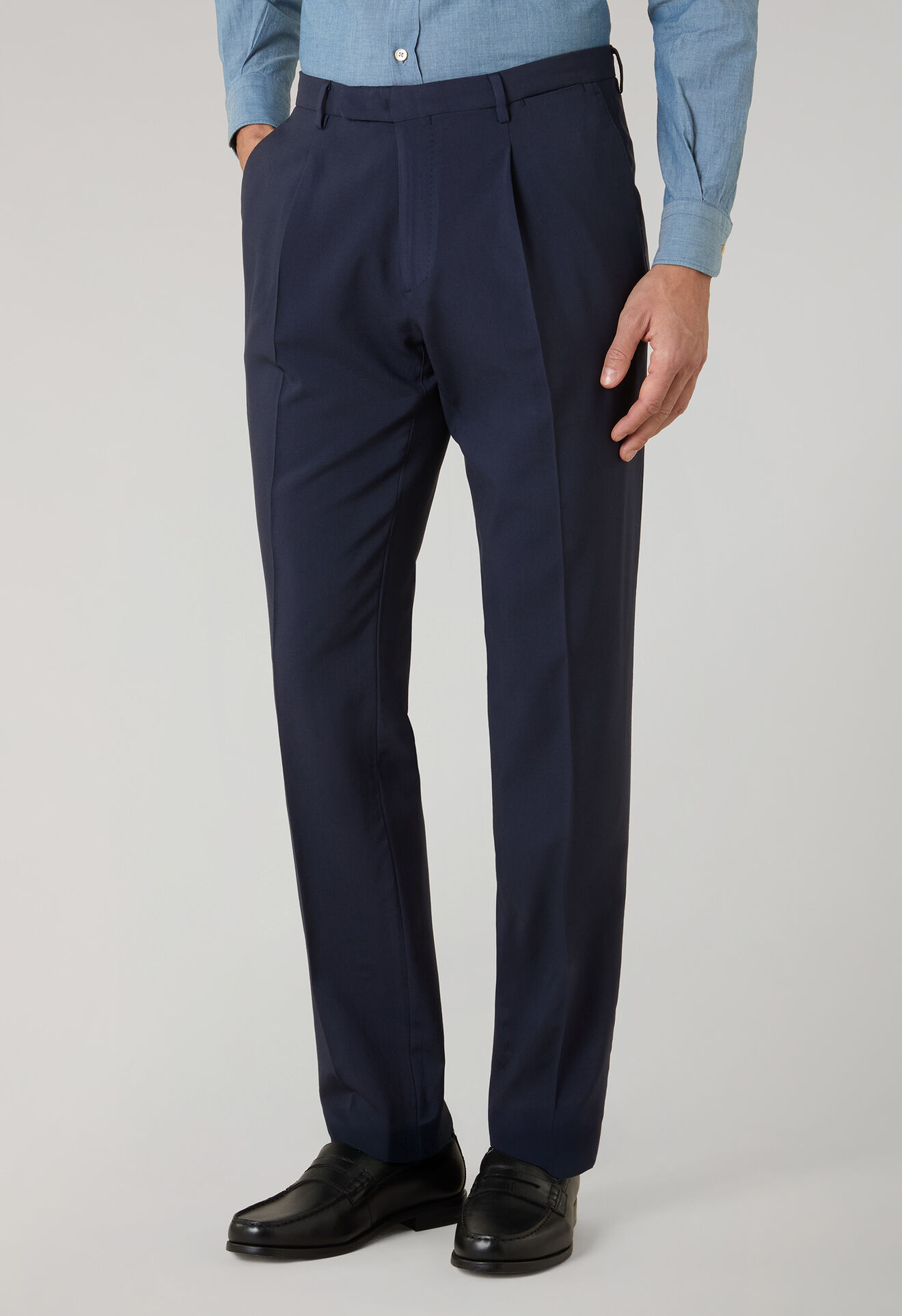 Boglioli High Performance Wool K-Suit Blue N13H2JSB3448001386R0784