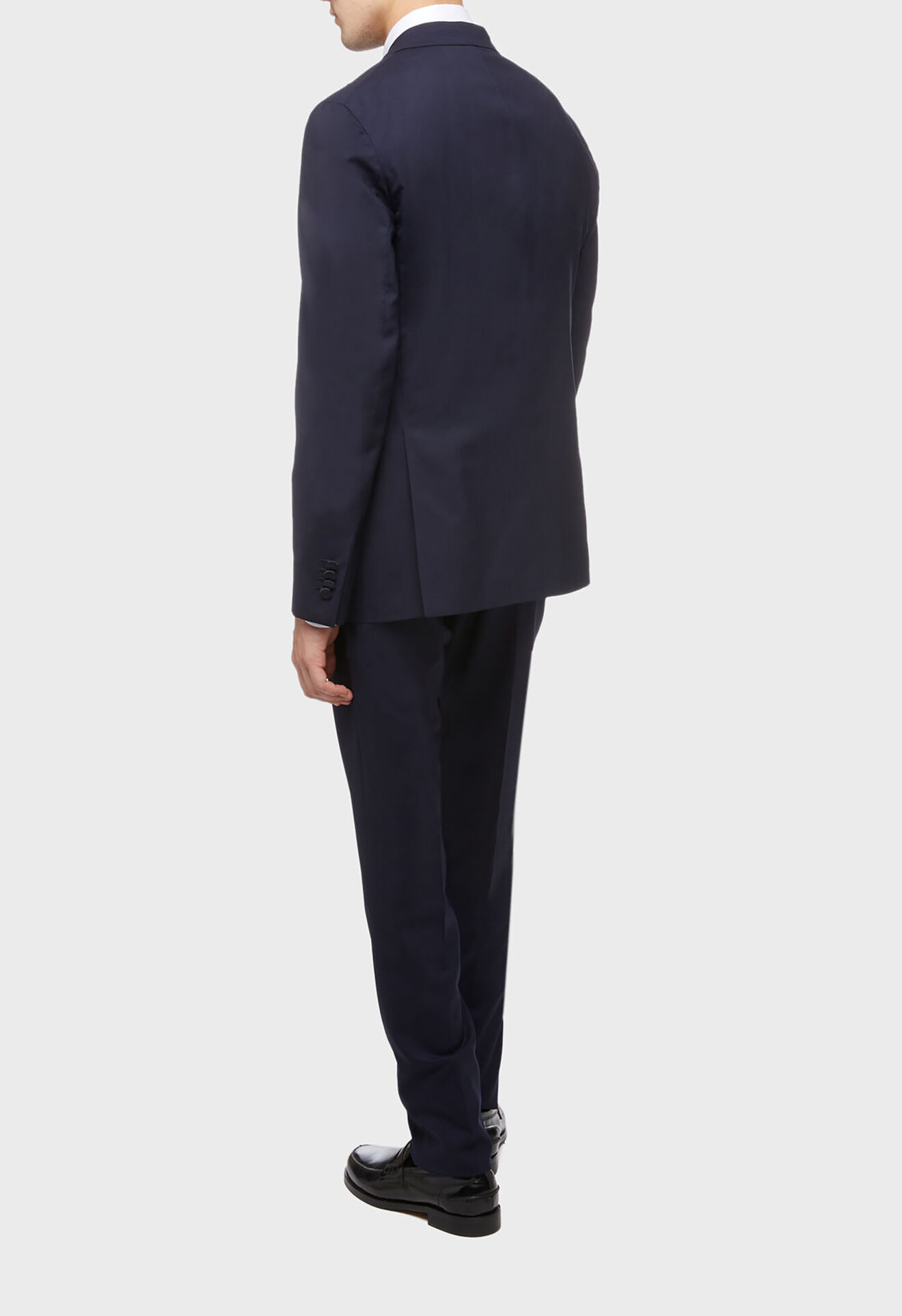 Boglioli Dark blue 100% virgin wool tuxedo K-Jacket suit Dark blue color N76P2ABGU079001506R0790