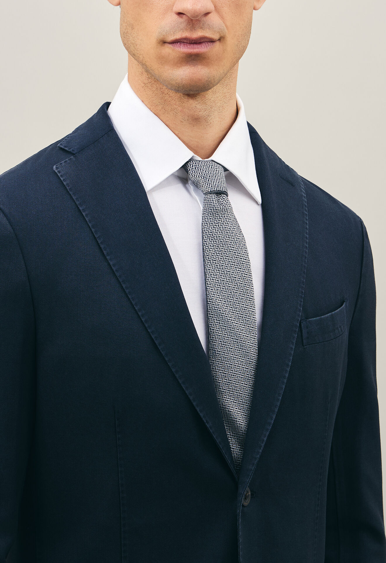 Boglioli Double-faced tie Grey 40488FB3902001080840