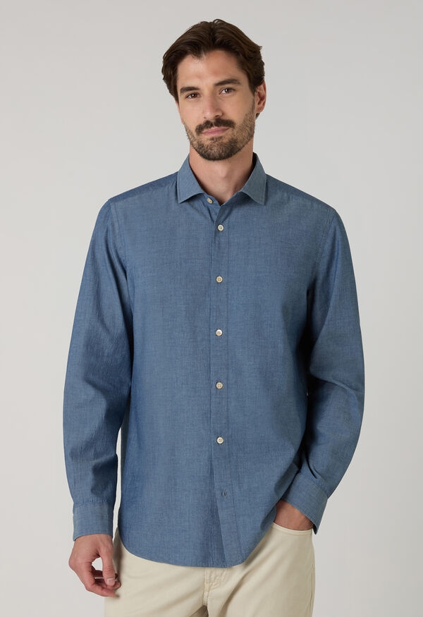 Boglioli Camicia in denim Blu Jeans chiaro 610LSB6852001080700