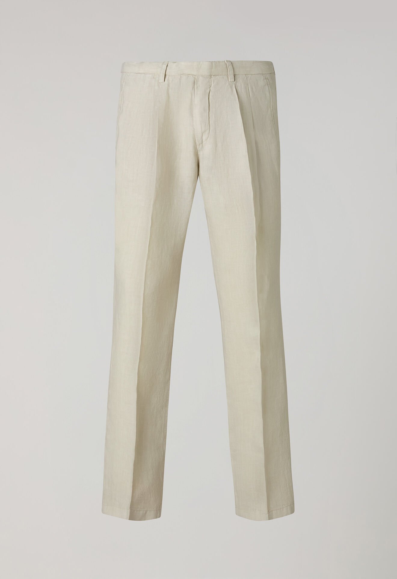 Boglioli Garment Dyed Linen Napoli Trousers Linen 89952QSB5752001080215