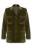 Boglioli Pure cotton velvet Field Jacket Dark green OC103QFB2412001800562