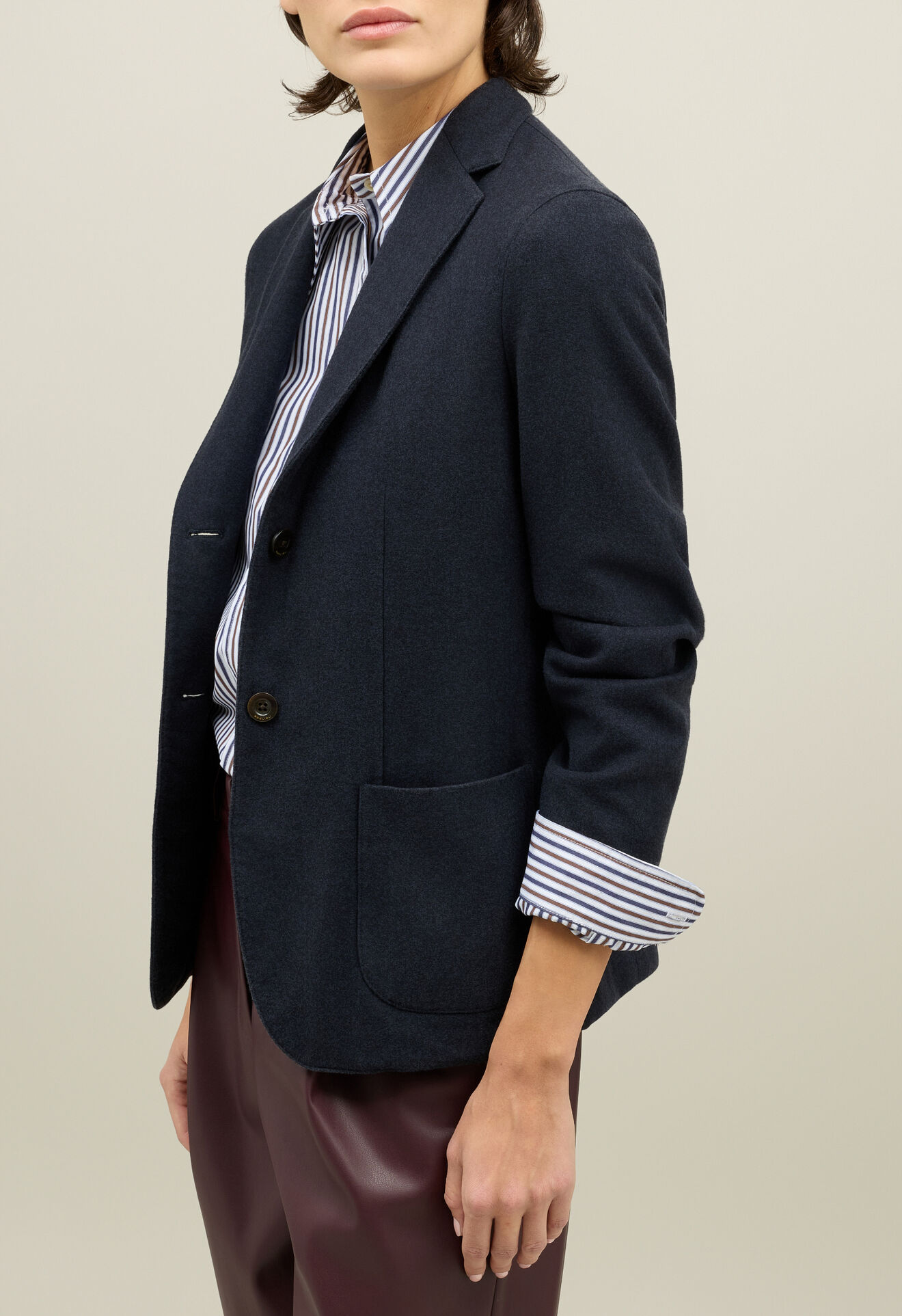 Boglioli 14-Micron Wool Brera Blazer Blue ZD332JFA0426002570782