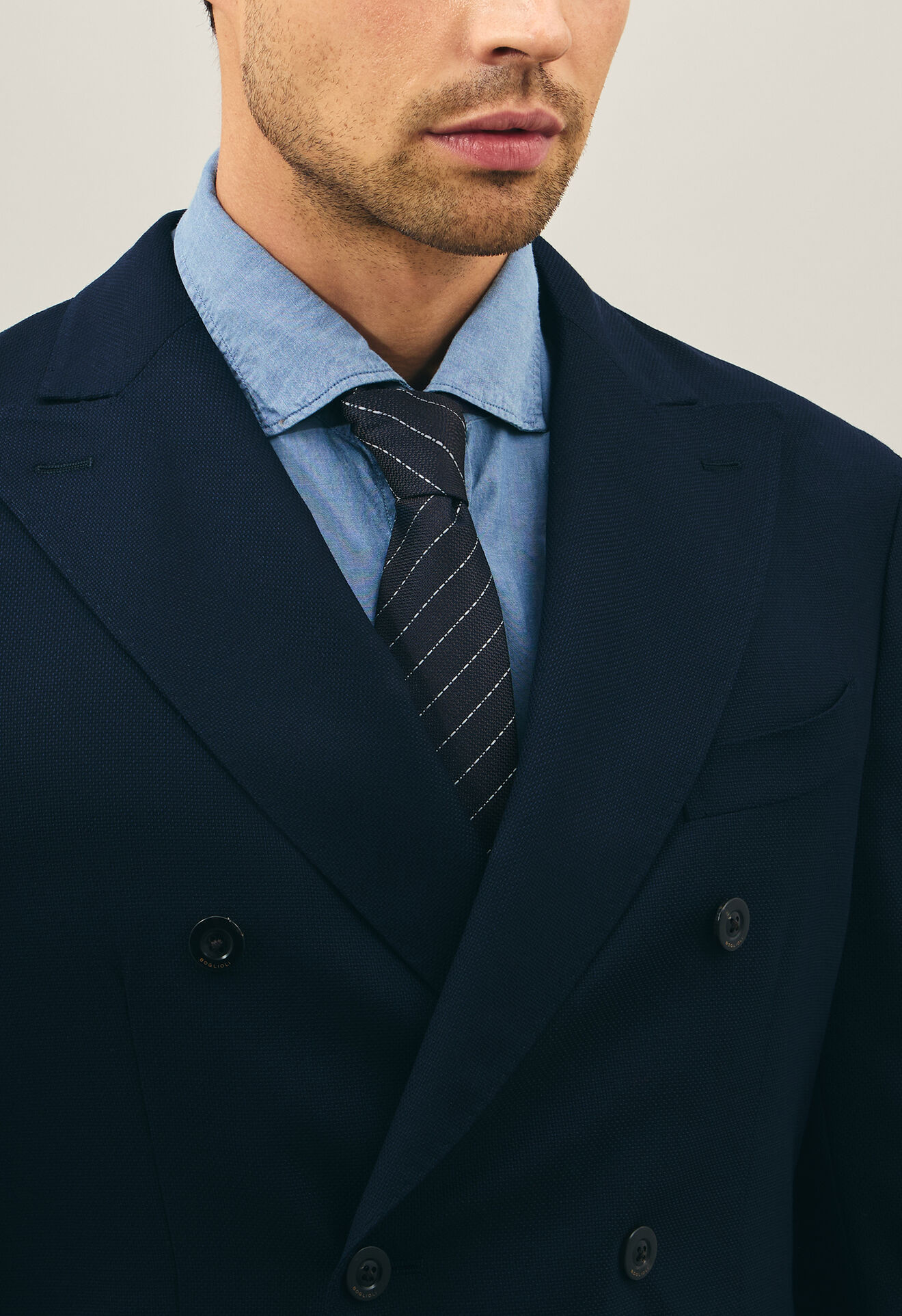 Boglioli Tailored silk Tie Brown 40487FB3903001080480