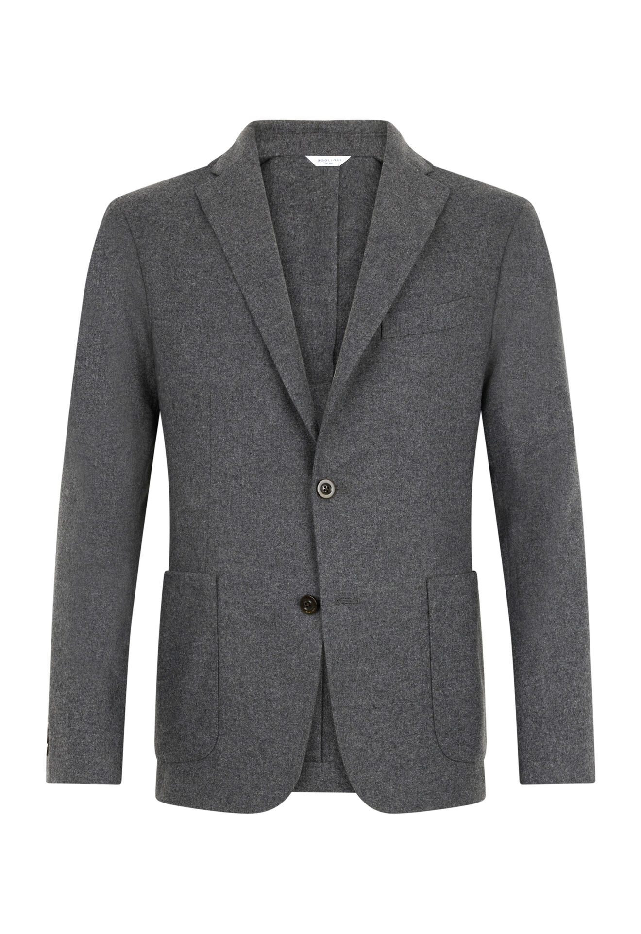 Boglioli K-Jacket en flanelle Gris N2902EFB510800150R0860