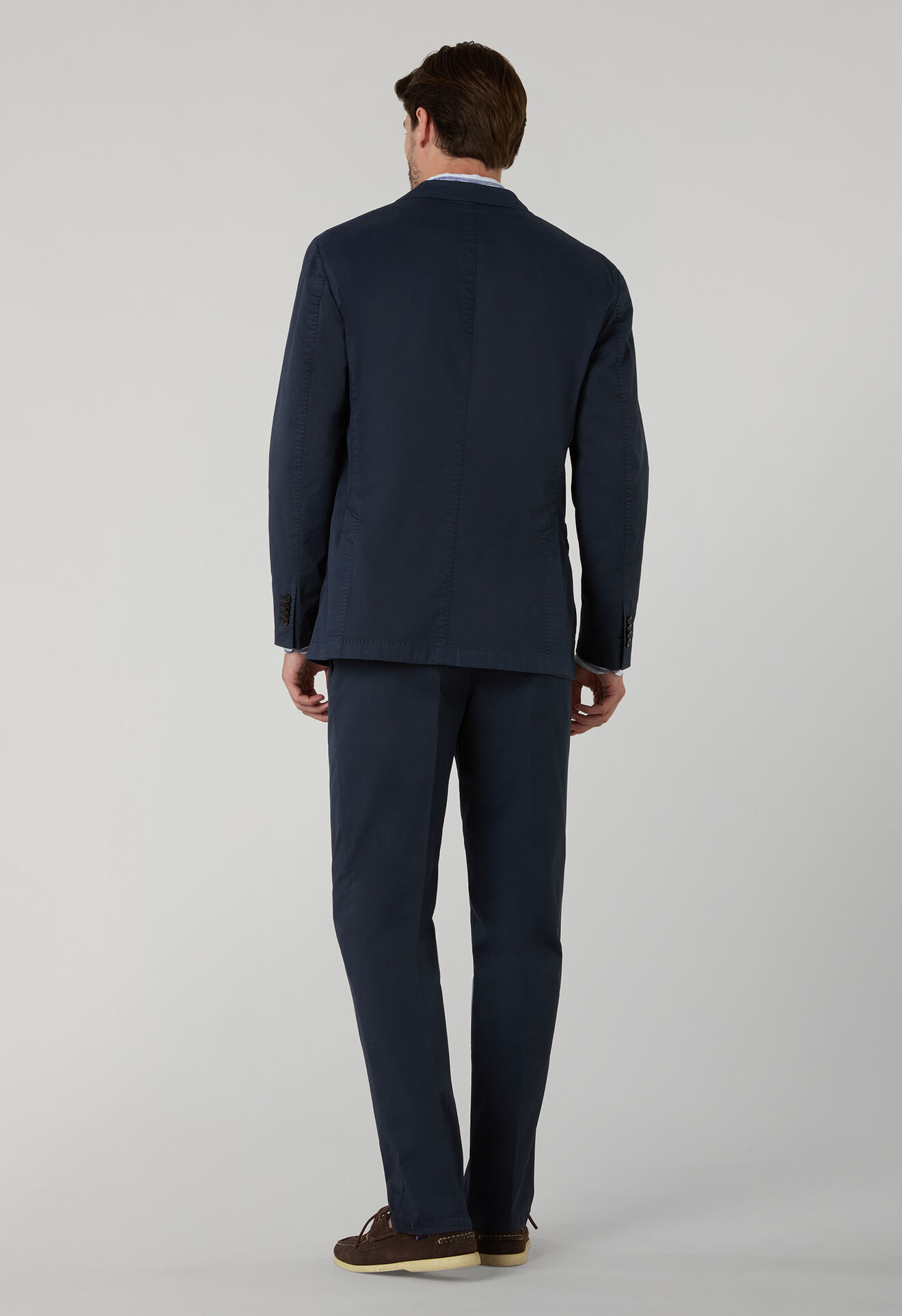 Boglioli Garment Dyed Supima Cotton K-Suit Blue N13H2QSB5424001506R0784